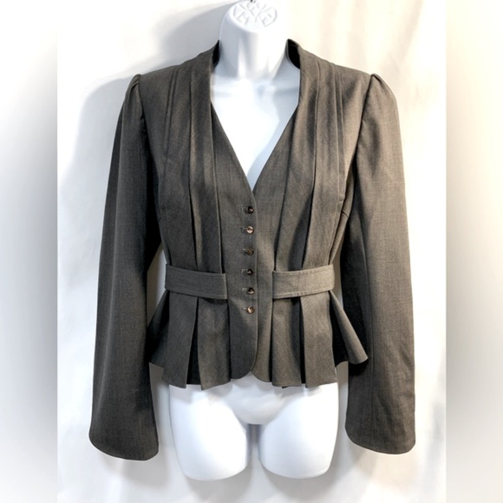 Rebecca Taylor Women’s Brown Blazer Jacket